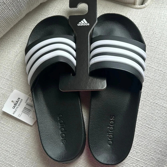 NWT Adidas Slides Men’s size 12 - Picture 1 of 2